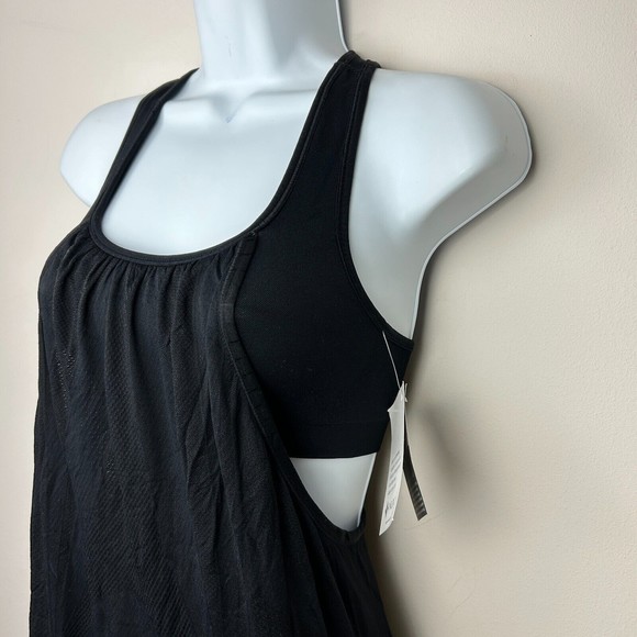 NUX Women's Black Harmony Tank over Bra T660 Size Small NWT - Picture 1 of 10